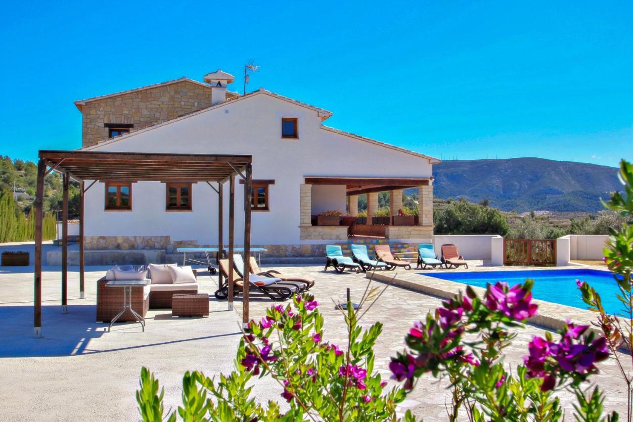 Finca Argudo - Private Pool Villa In Moraira Dış mekan fotoğraf