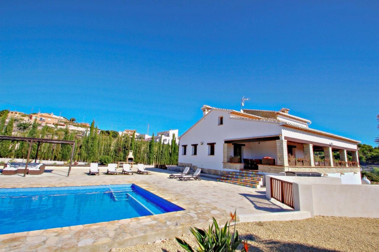 Finca Argudo - Private Pool Villa In Moraira Dış mekan fotoğraf